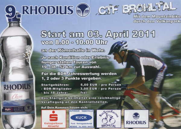Klick zur R�ckseite des Flyers "9. RHODIUS Brohltal-CTF "