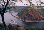 Loreleyfelsen am Rhein (Mehr Info mit Klick!)