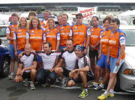 Team der Radsportfreunde Brohltal beim 24-h-Rennen am Ring (Zum Vergr��ern bitte anklicken!)